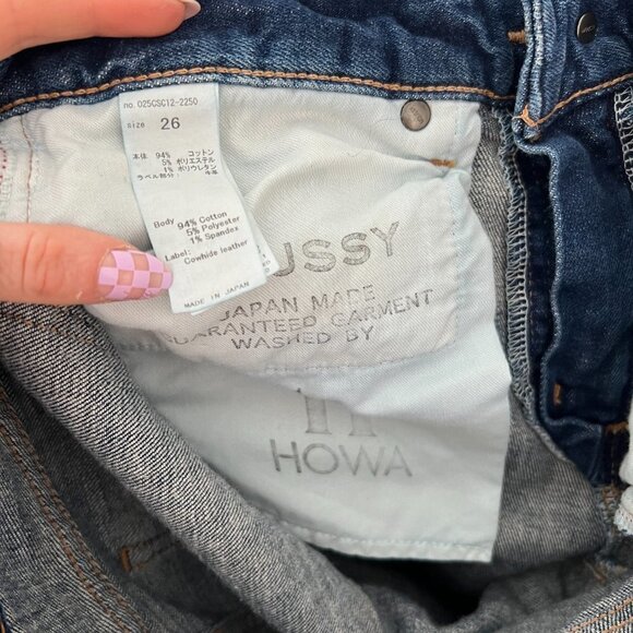 Moussy Vintage Glendale Glendele Distressed Crop Skinny Jeans Blue - Picture 8 of 11